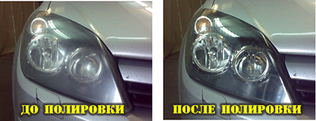 Технология полировки фар
