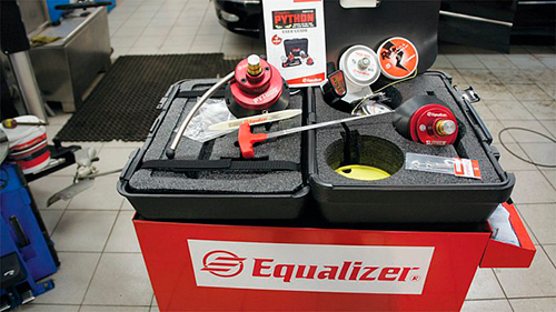 Технология применения набора для замены стекол Python Equalizer