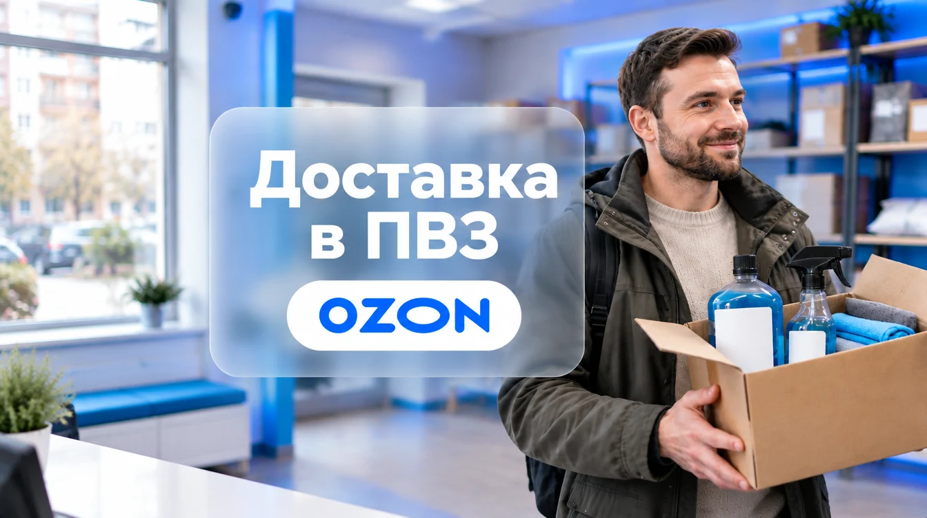 Доставка в пункты выдачи Ozon: заказывайте на InSafe.ru, забирайте рядом с домом