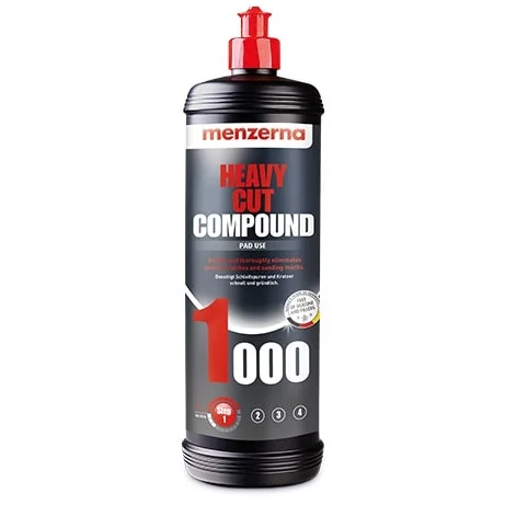 Menzerna Паста полировальная сильноабразивная Heavy Cut Compound 1000, 1 кг - 1