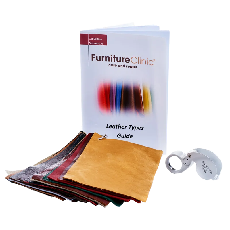 LeTech Образцы видов кожи Leather Types Swatch Booklet - 1