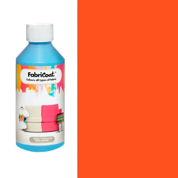 LeTech Краска для ткани FabriCoat Orange, 500 мл - 1