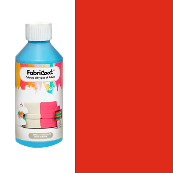 LeTech Краска для ткани FabriCoat Red HC, 500 мл - 1
