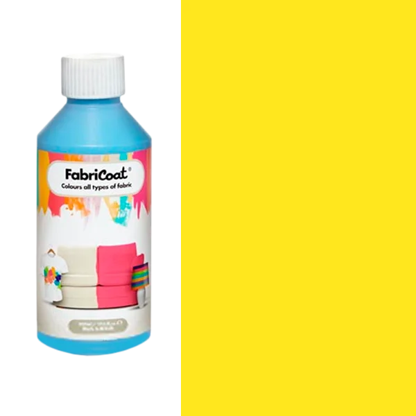 LeTech Краска для ткани FabriCoat Yellow HC, 500 мл - 1