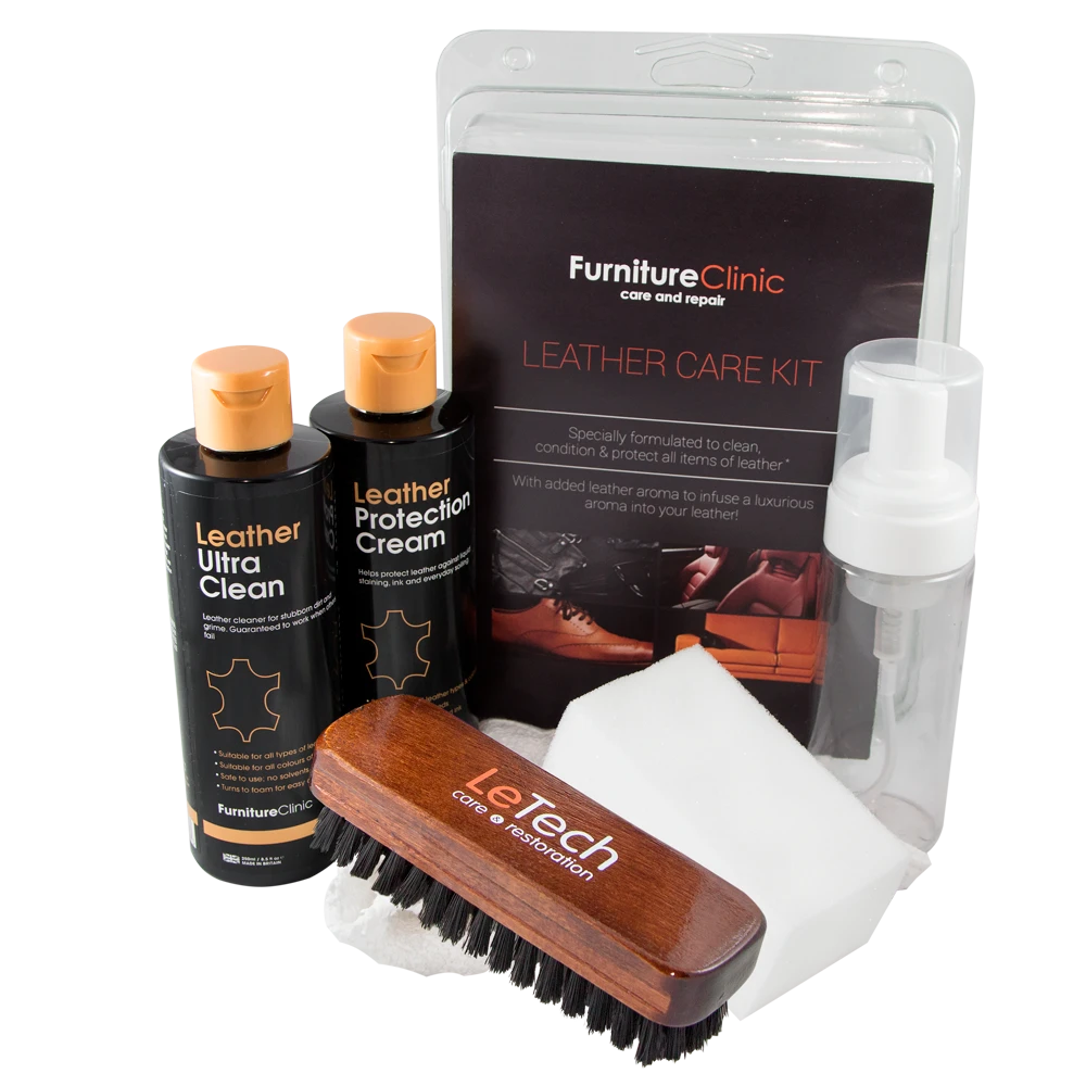 Letech Набор для ухода за кожей Leather Care Kit Blister - 3
