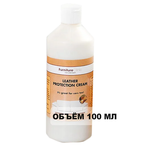 LeTech Защитный крем для кожи авто Leather Protection Cream, 100 мл - 1