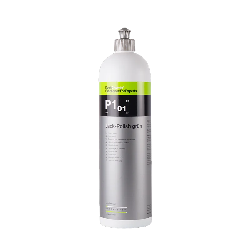 Полироль зеленая для блеска ЛКП Koch Chemie LACK-POLISH GRUN 801 ручное нанесение 1 л - 1