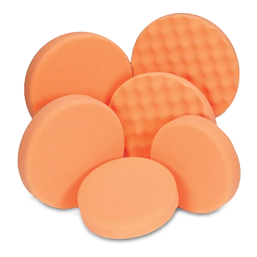 Полировальный круг антиголограммный ANTIHOLOGRAMMSCHWAMM ORANGE, 160х30мм, 999256 - 1