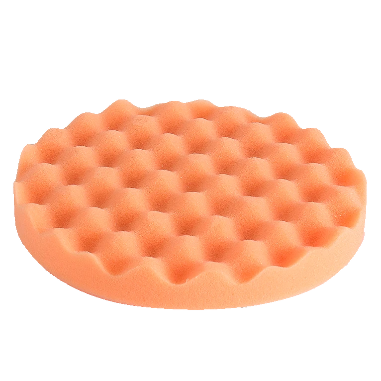 Полировальный круг Koch Chemie ANTIHOLOGRAMMSCHWAMM ORANGE 999257 антиголограммный рифленый 160х22,5 - 2