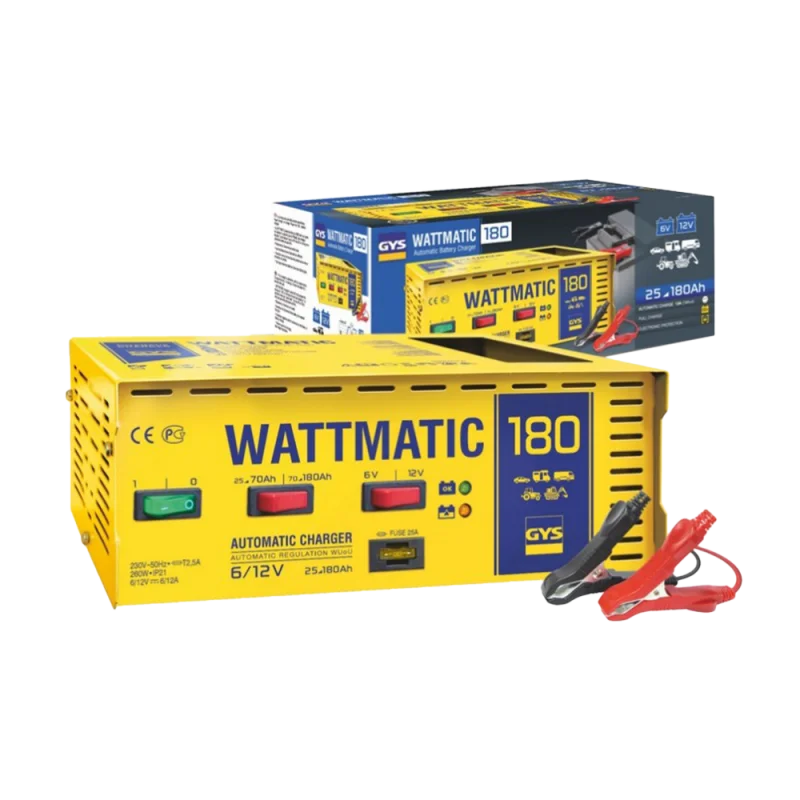 GYS Зарядное устройство для автомобильного аккумулятора Wattmatic 180, GYS-024861 - 1