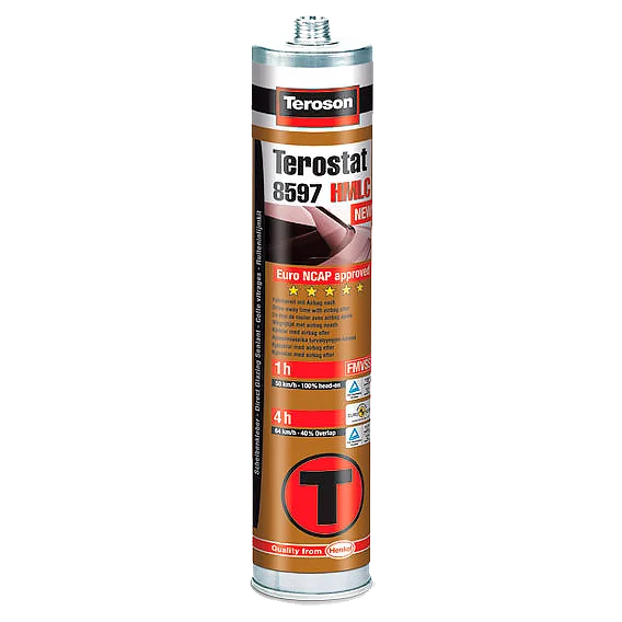 Teroson Клей для вклейки стекол Terostat 8597 HMLC, 310 мл, 1/2 часа - 1