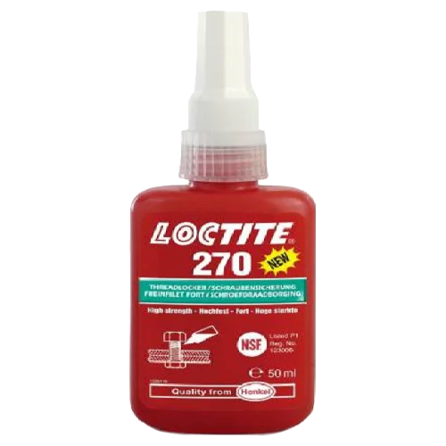 Loctite Резьбовой фиксатор анаэробный, высокая прочность Loctite 270 NSF, 50 мл - 1