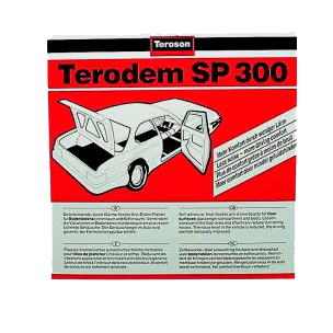Teroson Самоклеющиеся маты для пола 100/50 см Terodem-SP 300, 4 шт - 1