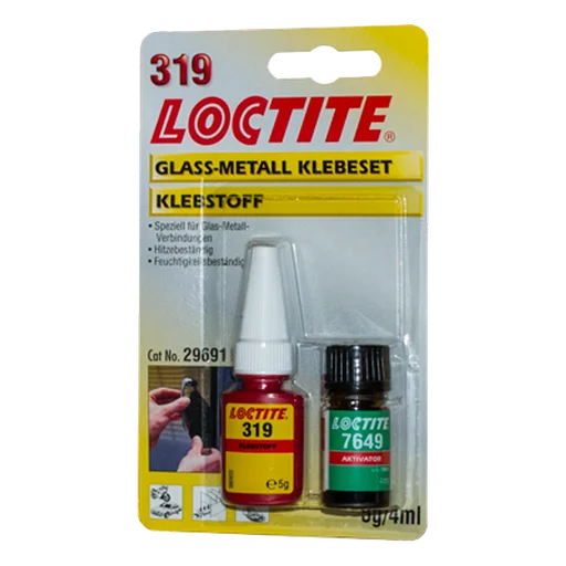 Loctite Набор для приклеивания зеркала заднего вида 5 г + 4 мл, Loctite 319/7649 - 1