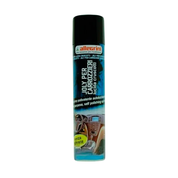 Allegrini Полироль для пластика и резины, 400 мл, JOLY CARROZZIERI SPRAY - 1