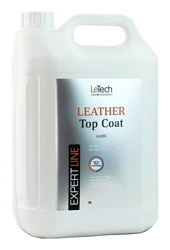 LeTech Защитный лак для кожи Leather Finish Gloss, 5 л - 1