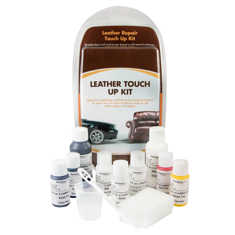 LeTech Набор для экспресс подкраски кожи, коричневый Leather Touch Up Kit - 1