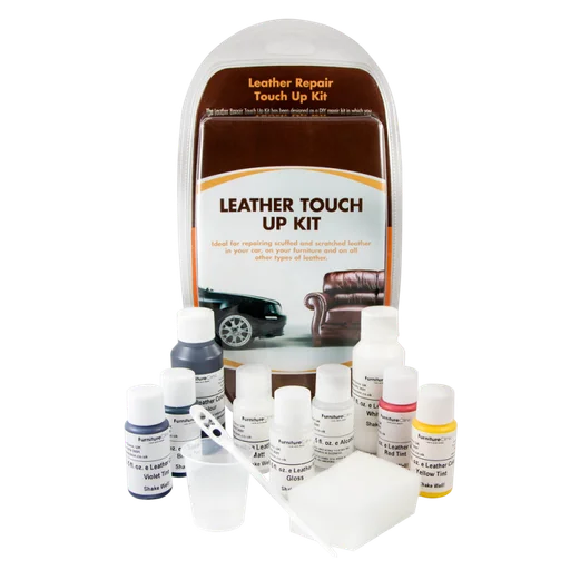 LeTech Набор для экспресс подкраски кожи, рыжий Leather Touch Up Kit - 1