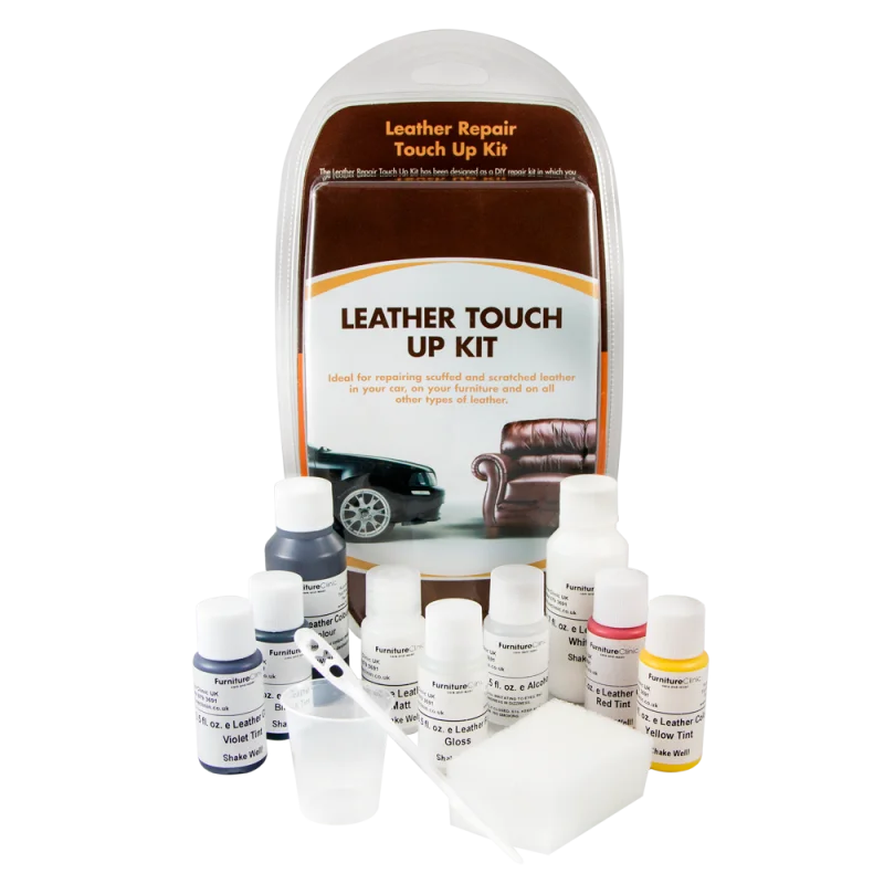 LeTech Набор для экспресс подкраски кожи, рыжий Leather Touch Up Kit - 1