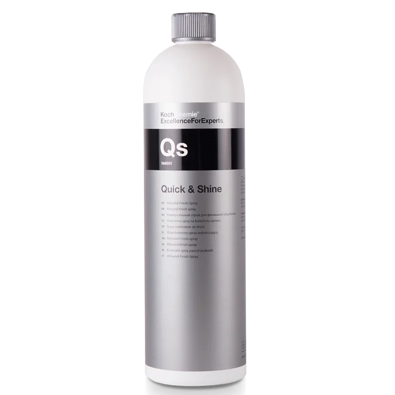 Koch Chemie Средство для очистки ЛКП, стекла, пластика, хрома Koch Chemie QUICK&SHINE 168001 1л - 1