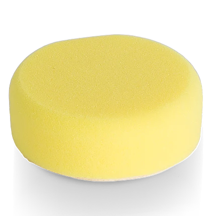 Полировальный круг полу-твердый SCHLEIFSCHWAMM GELB, MITTELHARD, 80х30мм, 999276 - 2