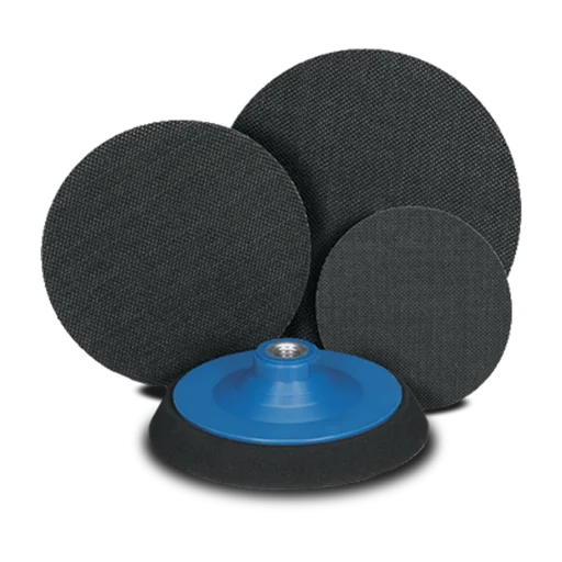 Оправка для полировальников с пористым каучуком POLIERTELLER MIT ZELLKAUTSCHUKPOLSTER ,73мм, м14, 999283 - 1