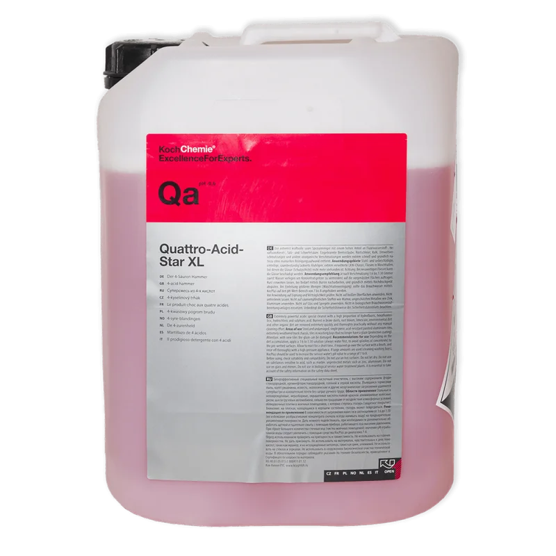 Высококислотный очиститель дисков и ЛКП Koch Chemie QUATTRO-ACID-STAR XL 444011 11 кг - 1