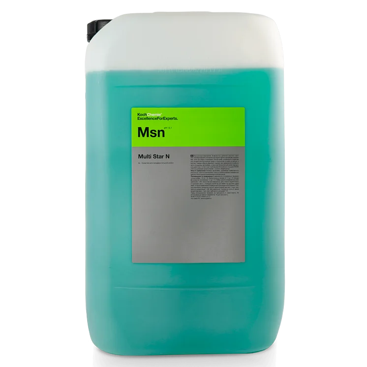 Koch Chemie Бесконтактный шампунь для жесткой воды Multi Star N, 33кг - 1