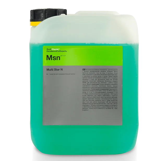 Koch Chemie Бесконтактный шампунь для жесткой воды Multi Star N, 5кг - 1