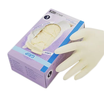 Перчатки резиновые для защиты рук( размер M, 100 шт.), 999074 - 1