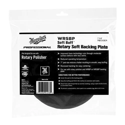 Meguiars WRSBP Оправка для полировальников мягкая 155мм Rotary Soft Backing Plate М14 - 1