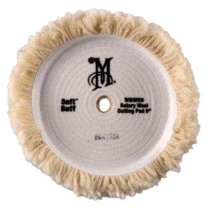 Шерстяной круг полировальный Meguiars Soft Buff Rotary Wool Pad WRWC8 203 мм - 2
