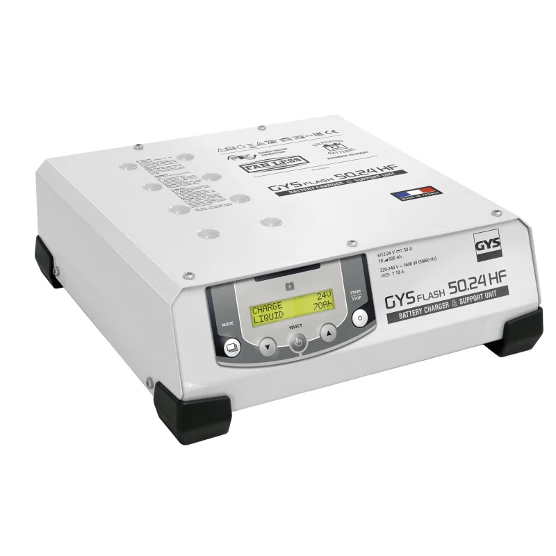 GYS Зарядное устройство для автомобильного аккумулятора Gysflash 50.24 HF - 1