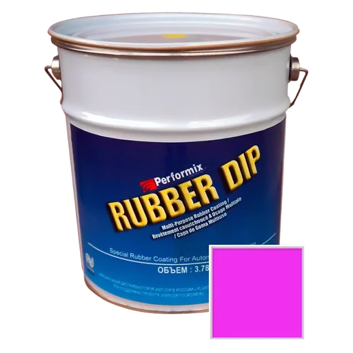 Rubber Dip Жидкая резина ярко розовая, 3.78л - 1
