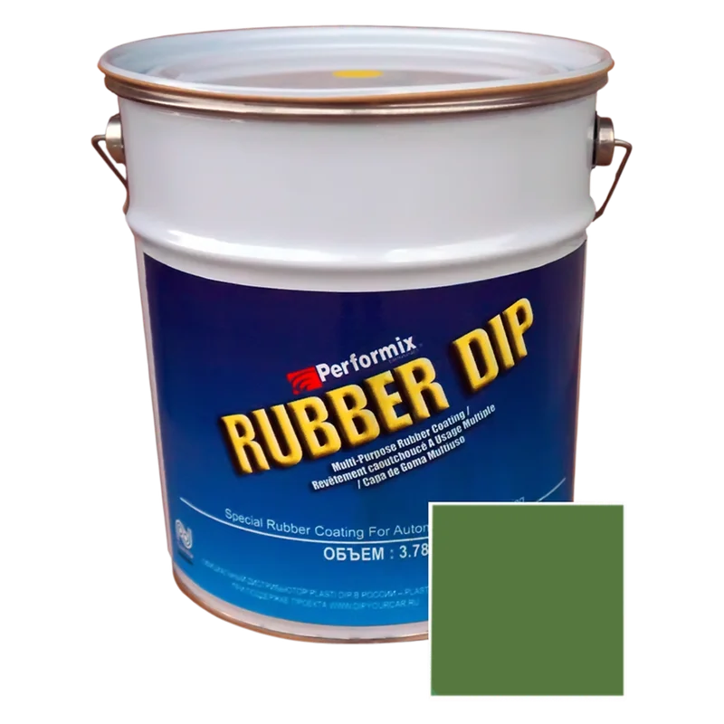 Rubber Dip Жидкая резина охотничий зеленый, 5л - 1