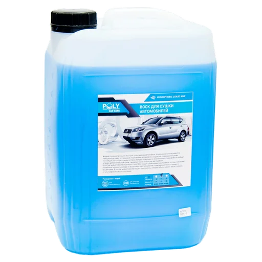 Poly Car Care Воск для сушки автомобилей, Hydrophobic Liquid Wax, (конц.), 20л - 1