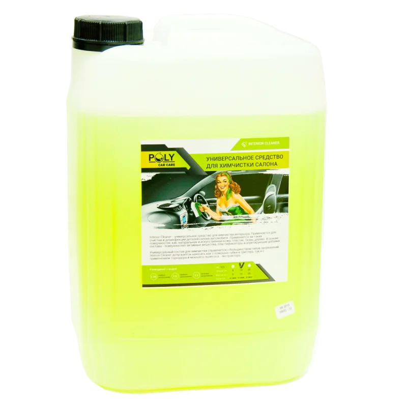 Poly-Lite Универсальное средство для химчистки салона, Interior Cleaner, (конц.), 10л, Poly Car Care - 1