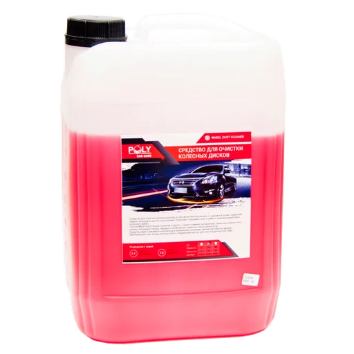 Poly Car Care Средство для очистки колесных дисков, Wheel Dust Cleaner, (конц.), 10л - 1