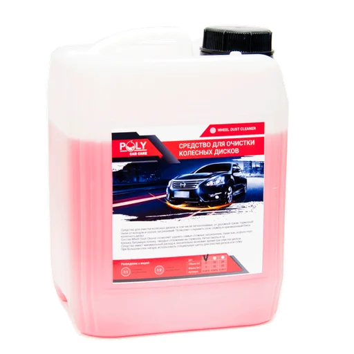 Poly Car Care Средство для очистки колесных дисков, Wheel Dust Cleaner, (конц.), 5л - 1