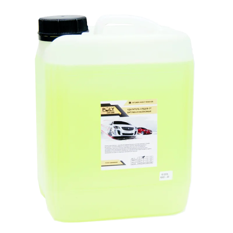 Poly-Lite Удалитель следов от битума и насекомых, Bitumen Insect Remover, (гот.), 5л, Poly Car Care - 1