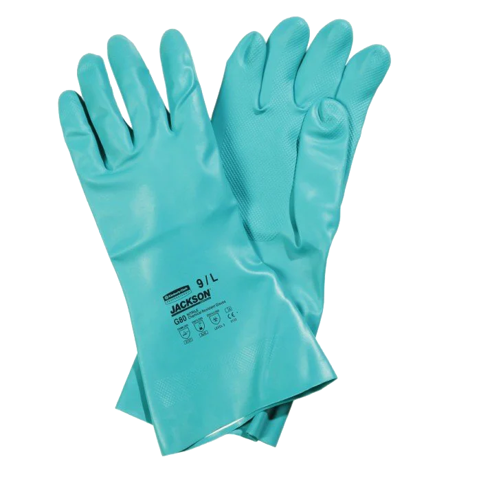 Kimberly-Clark Перчатки химически стойкие Jackson Safety G80, 8/M, 12 пар, 94446, Kimberly Clark - 1