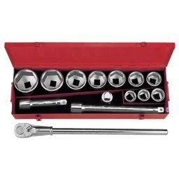 T45762 Набор 6-гранных головок и аксессуаров 1" 14 предметов