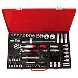 T45417 Набор головок и аксессуаров 1/4 и1/2", 60 предметов