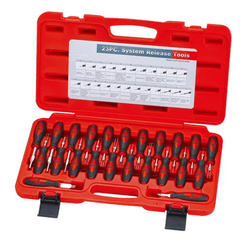 T75709 Набор инструмента для разборки электрических разъемов, 23 пр. - 1