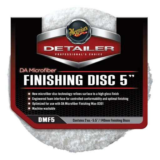DMF5 Микрофибровый финишный полировальник, 125мм (упаковка 2 шт.), Meguiars - 1