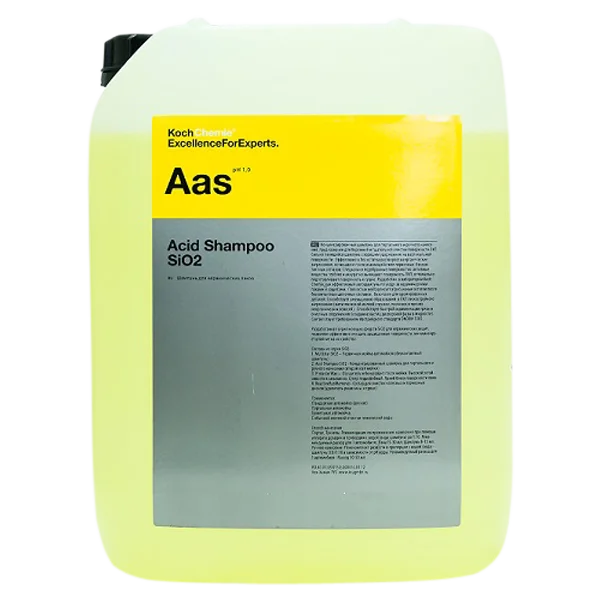 Автошампунь Koch Chemie Acid Shampoo SIO2 343011 для керамических лаков 11 кг - 1