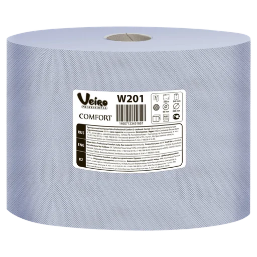 Veiro Протирочная бумага Professional Comfort, 2-х слойная, 1000 отрывов, 24х35 см - 1