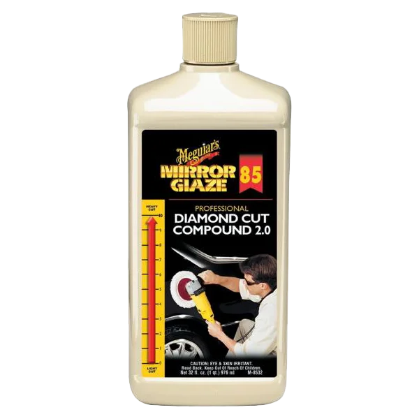 Meguiars M8516 Абразивная паста для жестких покрытий Diamond Cut Compound, 473 мл - 1