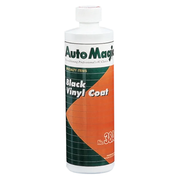 AutoMagic Покрытие для наружного пластика черное VINYL COAT BLACK, 0,48 л - 1