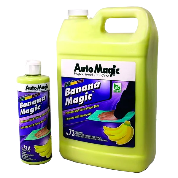 AutoMagic Финишный крем-воск с банановым маслом BANANA MAGIC, 3,79 л - 1